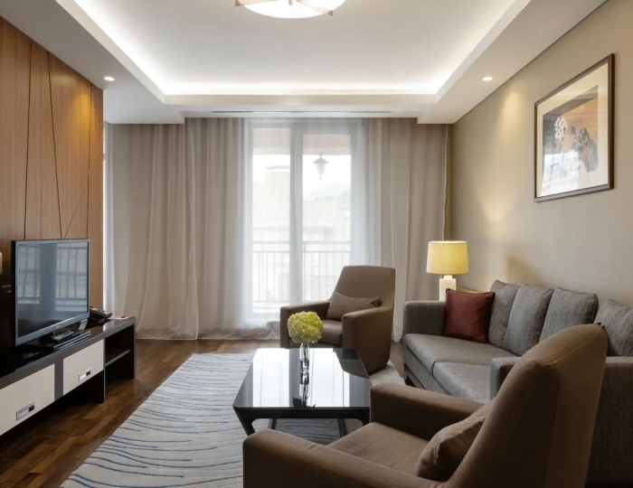 Апартаменты с четырьмя спальнями - Отель Марриотт Красная Поляна / Sochi Marriott Krasnaya Polyana