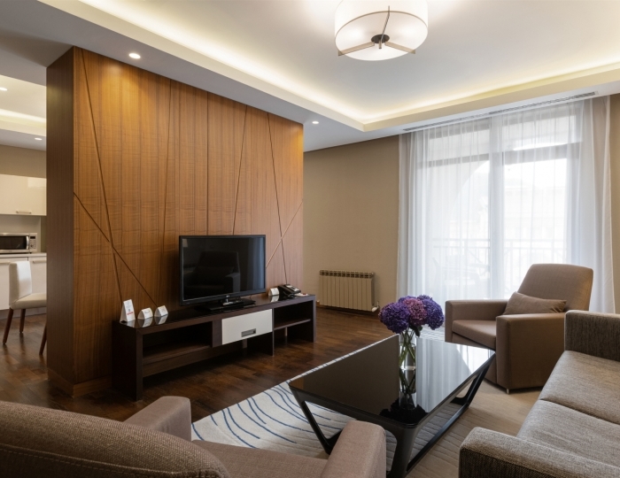 Апартаменты с 3-спальнями - Отель Марриотт Красная Поляна / Sochi Marriott Krasnaya Polyana