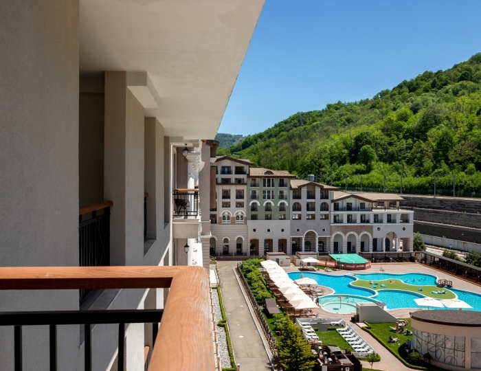 Делюкс с двумя раздельными кроватями - Отель Марриотт Красная Поляна / Sochi Marriott Krasnaya Polyana