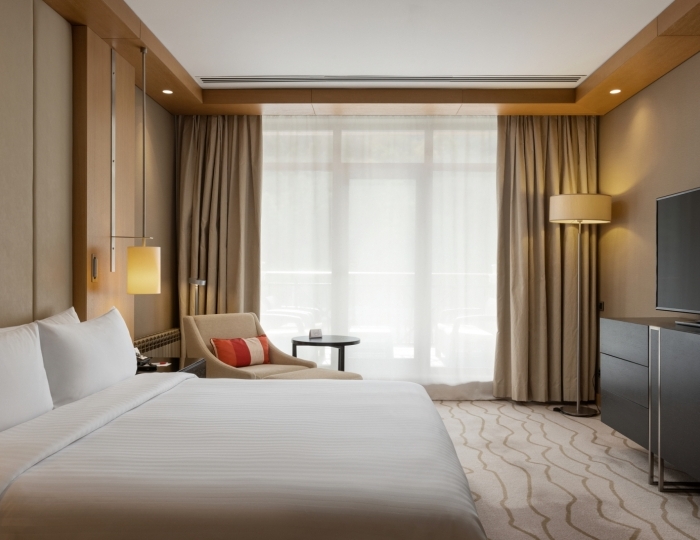 Представительский люкс с видом на горы - Отель Марриотт Красная Поляна / Sochi Marriott Krasnaya Polyana