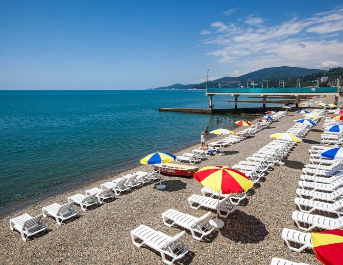 Летние развлечения на территории курорта - Отель Марриотт Красная Поляна / Sochi Marriott Krasnaya Polyana